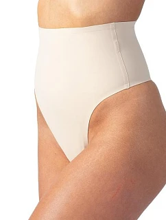 Dámske tvarujúce tangá INVISIBLE SILHOUETTE MID WAIST THONG – BELLINDA – telová farba