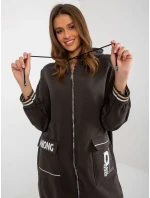 Dámska mikina RV BL 8149.91P tmavá khaki - FPrice