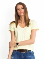 Tričko RV TS 4837.37P svetlo žltá