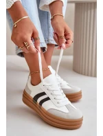 Dámske tenisky na platforme White and Grey Nesonice