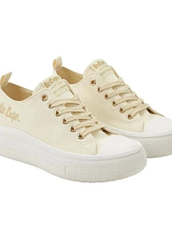 Lee Cooper dámska športová obuv béžová platforma módne dámske