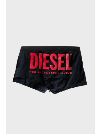 Pánske plavecké boxerky A09676-0JMAK-900 čierna-potlač - Diesel