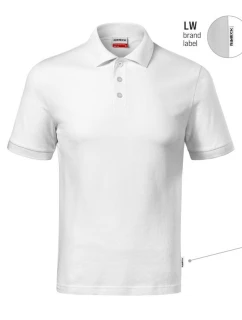 Pánske polo tričko Resist Heavy white - Malfini
