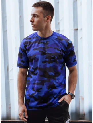 FashionStreet modré moro pánske tričko RX5595