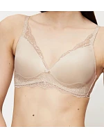 AMOURETTE CHARM - Braletka s čipkou a hlbokým výstrihom (bez kostice) Triumph AMOURETTE CHARM - Braletka s čipkou a hlbokým výstrihom (bez kostice) Triumph