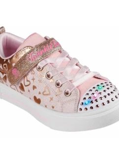 Topánky Skechers S Lights® Twinkle Sparks Heather Charm Jr 314787L-LPRG LT