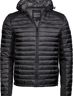 Tee Jays TJ 9610 Pánska outdoorová bunda Crossover 18.9610 čierna/čierna melírovaná