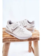 Dziecięce Buty Sportowe Big Star KK374009 Białe
