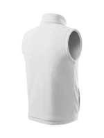 Next Fleecová vesta unisex biela