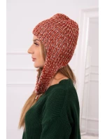 Dámska klapka na uši Jana K314 červená