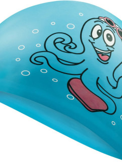 Kúpacia čiapka AQUA SPEED Kiddie Octopus Blue Pattern 02