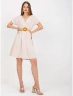 Dámske šaty CA SK 6308.55 Light beige - Rue Paris Dámske šaty CA SK 6308.55 Light beige - Rue Paris