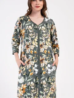 Dámske domáce šaty s trojštvrťovými rukávmi Marie