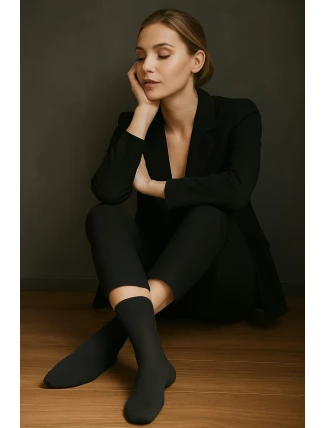 Cerber 0701 dámske bambusové krátke ponožky bez potlače 36-42