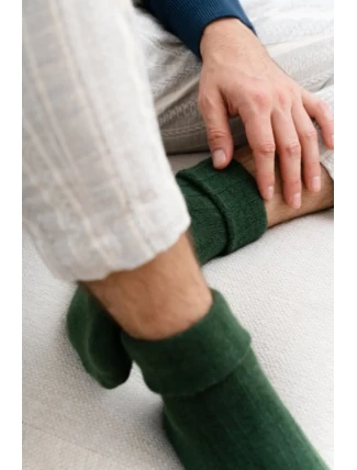 ALPAKA PONOŽKY 50% PÁNSKE 044