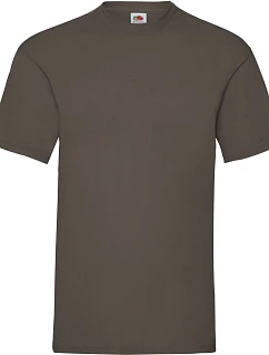 Tričko Fruit of the Loom Valueweight T 16.1036 čokoládová