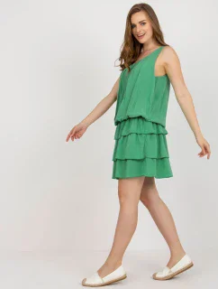 TW SK BI 8139 šaty.44 zelená