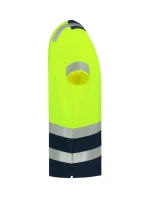 Tričko High Vis Bicolor Tričko unisex fluorescenčná žltá