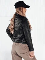 Dámska kožená bunda BAILO black FashionStreet TY4196