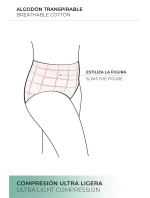 Ysabel Mora 19004 Modelovacie nohavičky s vysokým pásom S-2XL