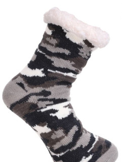 Protišmykové ponožky Masker winter šedé