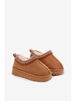 Śniegowce Dziecięce Z Haftem Camel Prina