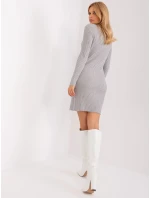 PM SK PM319 šaty.19 sivá
