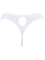 Dámske luxusné tangá V-10218 white - Axami