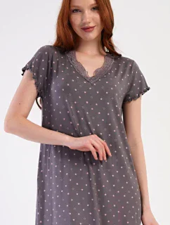 Dámska nočná košeľa s krátkym rukávom Samanta