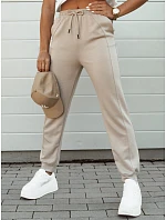 Dámske tepláky SMILL beige FashionStreet UY2112 Dámske tepláky SMILL beige FashionStreet UY2112