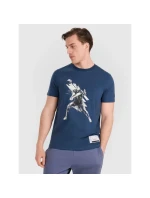 Pánske volejbalové tričko s potlačou 4F 4FRAW25TTSHM3237-46S pánske Pánske volejbalové tričko s potlačou 4F 4FRAW25TTSHM3237-46S pánske