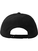 Atlantis Headwear Severny 5-panelová manšestrová čiapka s výložkou 33.0307 čierna Atlantis Headwear Severny 5-panelová manšestrová čiapka s výložkou 33.0307 čierna