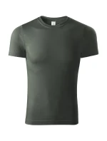 Maľované tričko unisex tmavá bridlica