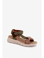 Sandy na platforme, model 230187 Step in style
