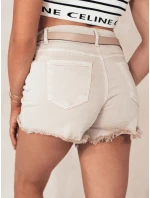 Dámske šortky SUNYLOOK beige FashionStreet SY0373 Dámske šortky SUNYLOOK beige FashionStreet SY0373