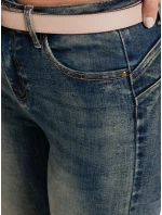 Dámske skinny džínsy modré FashionStreet UY2830 Dámske skinny džínsy modré FashionStreet UY2830