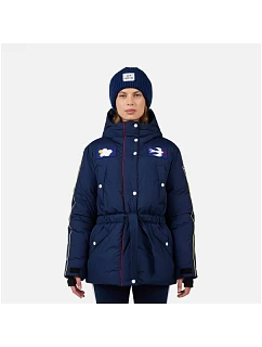Dámska lyžiarska bunda ROSSIGNOL W JCC FLAG DOWN PARKA, modrá