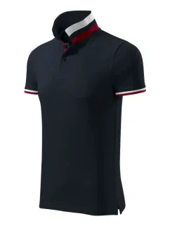 Polokošeľa Malfini Collar Up M MLI-25677 dark navy