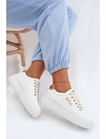Dámské tenisky na platformě Lee Cooper LCW-26-44-4478 bílé