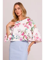 M844 Viacfarebný top s potlačou - model 2 M844 Viacfarebný top s potlačou - model 2