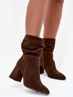 Topánky na podpätku model 220192 Step in style