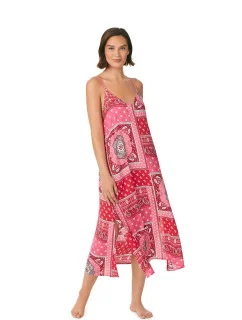 Dámska nočná košeľa YI60015 681 ružová - DKNY