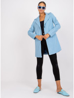 Dámsky kabát 9151-3.97P svetlo modrý - FPrice