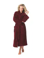 Unisex župan Tampa 2149 oversized bordový - Vestis