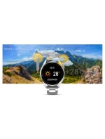 GIEWONT Vertex SmartCall GW450-4 Silver/Carbon Silicone Smartwatch