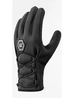 Rockbros zimné softshellové cyklistické rukavice L