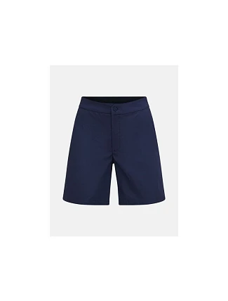 Dámske šortky PEAK PERFORMANCE W Player Shorts, farba: tmavomodrá Dámske šortky PEAK PERFORMANCE W Player Shorts, farba: tmavomodrá