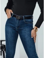 Dámske džínsové nohavice DIVETTI navy blue FashionStreet UY2330