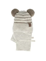 AJS set 48-317 Chlapčenská čiapka + šatka