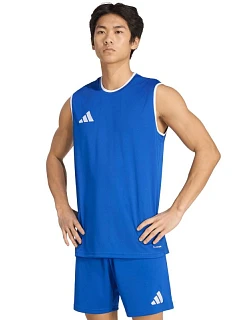 Pánske tričko adidas Entrada 26 Sleeveless Jersey blue KB3931